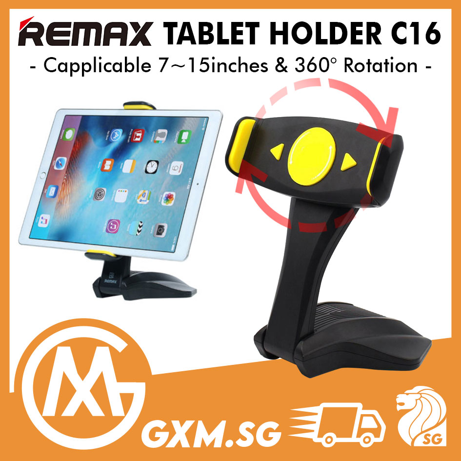 Remax RM C16 Mobile Phone Tablet Bracket 7 to 15inch Display Holder Stable Holder For iPad Car Holder Desk