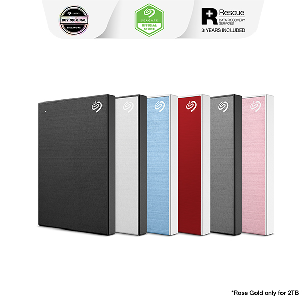 Seagate NEW One Touch External HDD upgraded with Password Protection / Hard Drive / Hard Disk / USB3.0 (1TB/2TB/4TB/5TB)