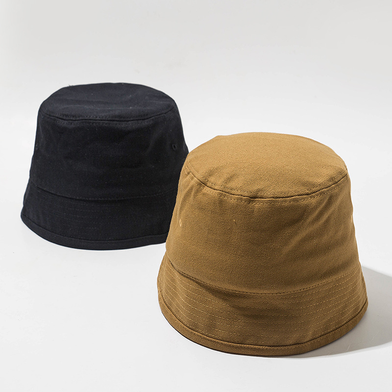 Spring Summer Women Bucket Hat Solid Color Suede Bucket Cap Girls Wide Brim Fisherman Caps Outdoor Sun Hats