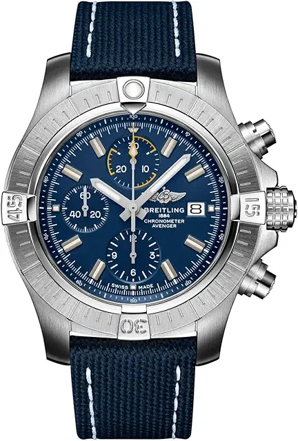 Breitling Avenger Chronograph 45mm Mens Blue Watch