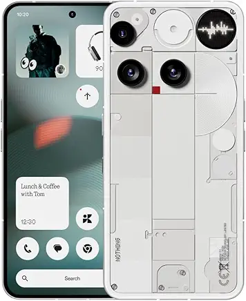 Nothing Phone (3) Cell Phone, 2025 New 5G Unlocked Phones 256GB, Android 15, Snapdragon 8s Gen4, AI Mobile Phones with Four 50MP Cameras & AMOLED Display, 5150mAh, Glyph Interface